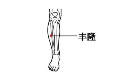 丰隆穴的作用，丰隆的准确位置图