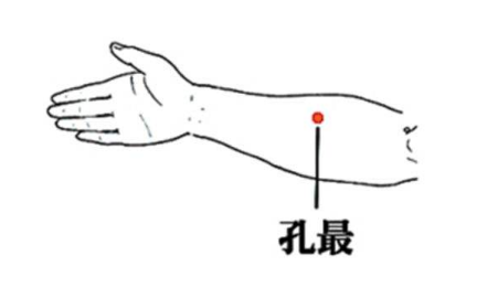 孔最穴的7寸怎么找？孔最的准确位置图片和作用