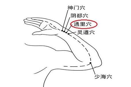 通里的定位与主治，通里的准确位置图和作用