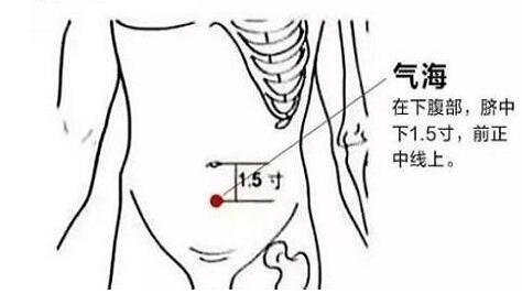 气海的定位与主治，气海的神奇功效