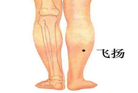 飞扬穴的最笨找法，飞扬的准确位置图和作用